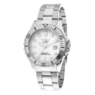 Limited Men's Stainless Steel & White Bracelet Watch - Product number 9567437