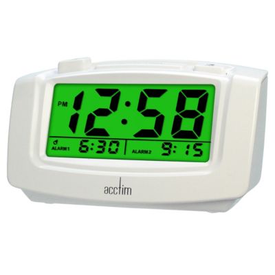 H Samuel Duo Digital Alarm Clock