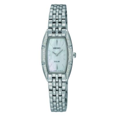Seiko Solar Ladies' Diamond Set Bracelet Watch - Product number 9572635