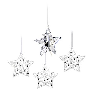 Swarovski Christmas Star Set Crystal MoonSwarovski Christmas Star Set Crystal Moon
