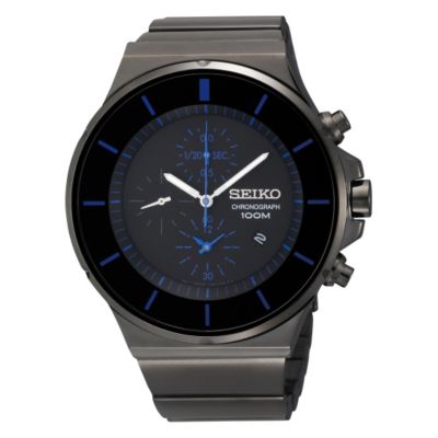 Seiko Men's Chronograph Black Bracelet Watch - Product number 9573712