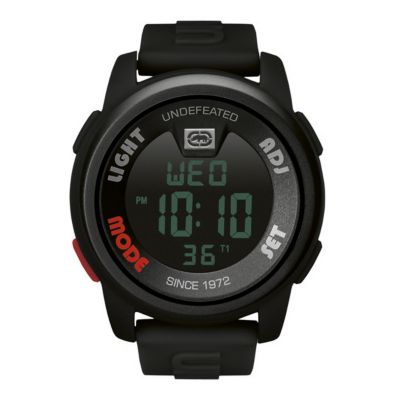 Marc Ecko Men's Black Digital Strap Watch