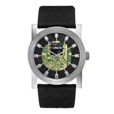 Marc Ecko Men's Black Strap Watch