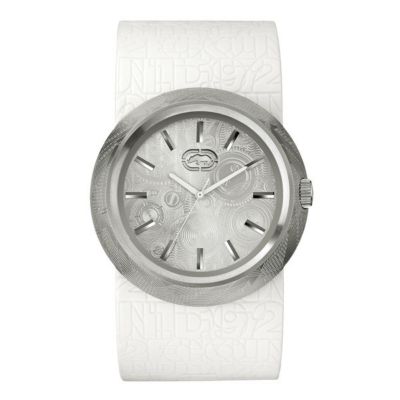 Marc Ecko Men's XL White Strap Watch