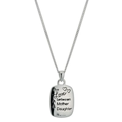 Silver Mother & Daughter Pendant - Product number 9592474