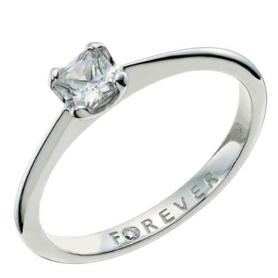 The Forever Diamond 18ct White Gold 1/4 Carat Diamond Ring - Product number 9593748