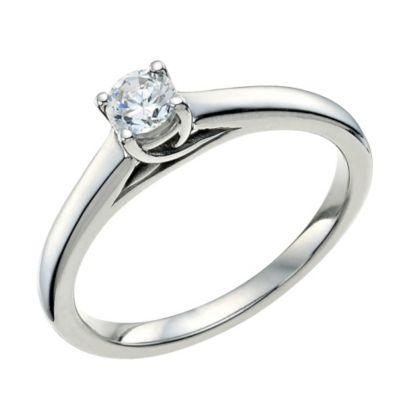 The Forever Diamond 9ct White Gold 1/3 Carat Diamond Ring