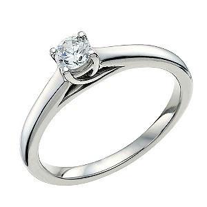 The Forever Diamond 9ct White Gold 1/3 Carat Diamond Ring
