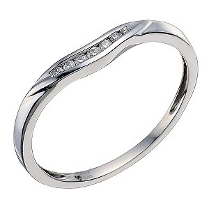 Palladium 950 Diamond Shaped Band