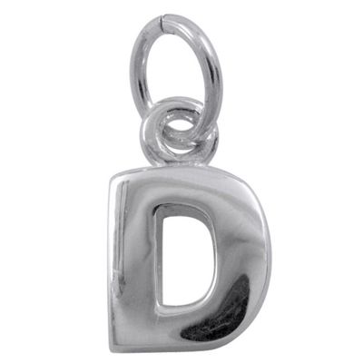 H Samuel Sterling Silver Initial D Pendant