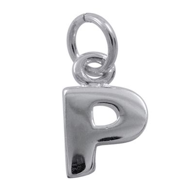 H Samuel Sterling Silver Initial P Pendant