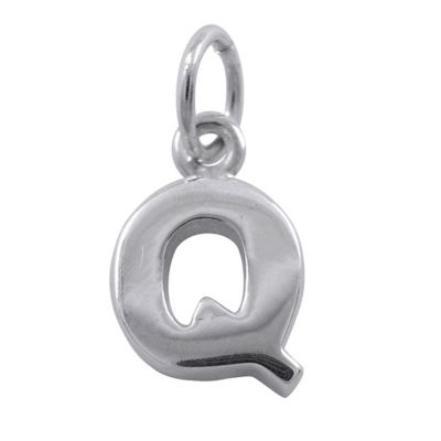 H Samuel Sterling Silver Initial Q Pendant