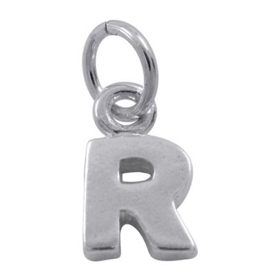 H Samuel Sterling Silver Initial R Pendant