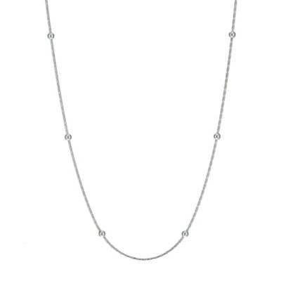 H Samuel Sterling Silver 18` Ball Chain