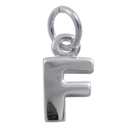 H Samuel Sterling Silver Initial F Pendant