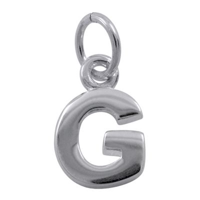 H Samuel Sterling Silver Initial G Pendant