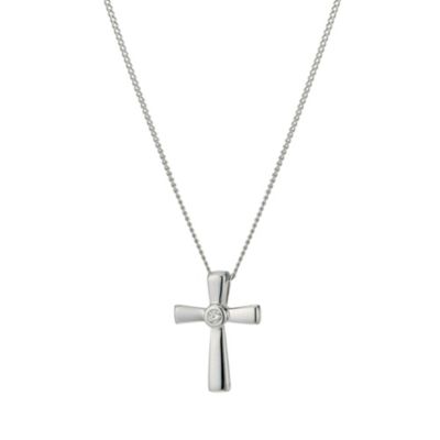 white cross Product pendant ernest 9616098 diamond number gold jones pendant cross   9ct
