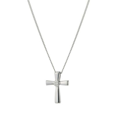 white cross Product pendant ernest 9616098 diamond number gold jones pendant cross   9ct