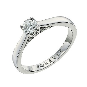 The Forever Diamond 18ct Gold 45pt Diamond RingThe Forever Diamond 18ct Gold 45pt Diamond Ring