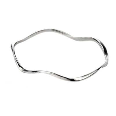 Fiorelli Silver Wave Bangle - Product number 9622810