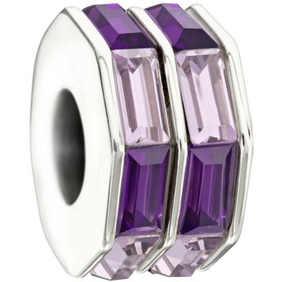 Chamilia - Sterling Silver Double Baguette