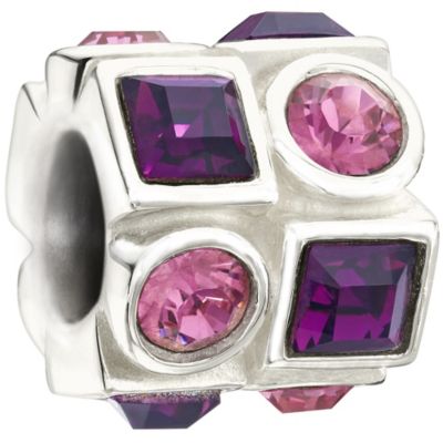 Chamilia - Sterling Silver Purple and Pink