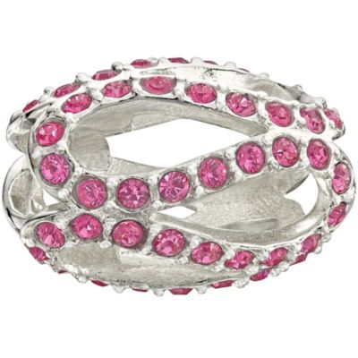 - Sterling Silver Glistening Pink