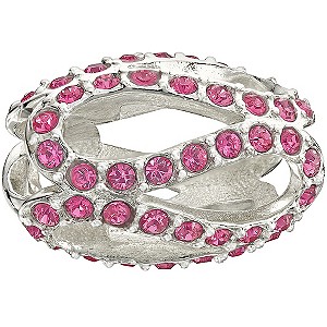 Chamilia - Sterling Silver Glistening Pink