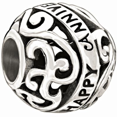 - Sterling Silver Happy