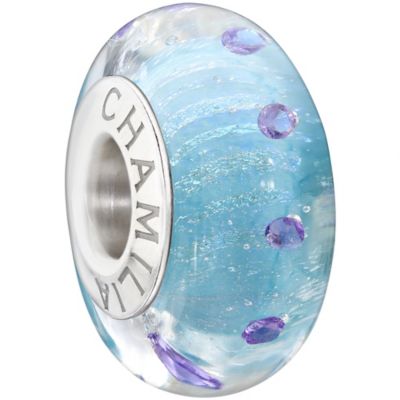 Chamilia - Sterling Silver Radiance Sea Sparkle Glass Bead