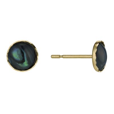 9ct Goid Abalone Stud Earrings - Product number 9628096