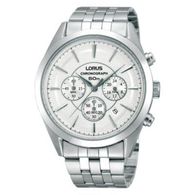 Lorus Men's Chronograph Stainless Steel Bracelet Watch - Product number 9639586