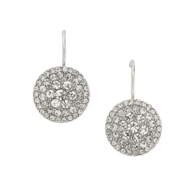 Fossil Crystal Disc Earrings - Product number 9645233