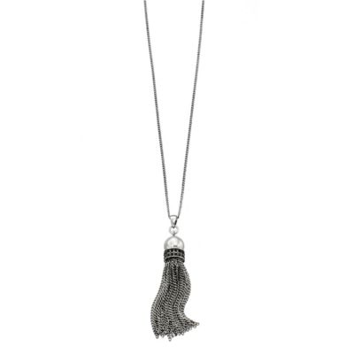 Fiorelli Grey Tassle Necklet