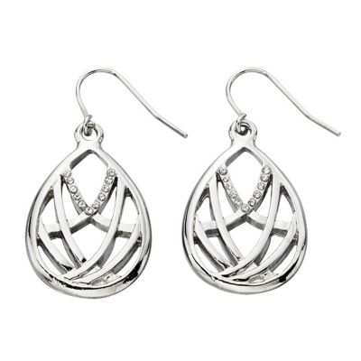 Fiorelli Lattice & Pave Earrings - Product number 9645616