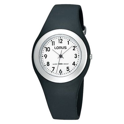 Kids' Black Strap Watch - Product number 9649050