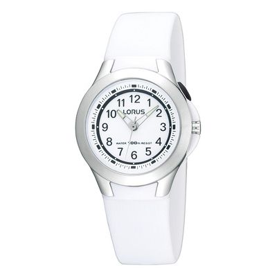 Kids' White Strap Watch - Product number 9649158