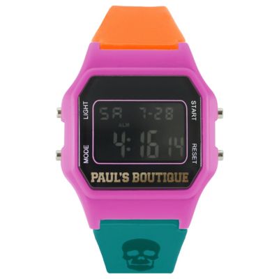 Paul's Boutique Ladies' LCD Skull Print Watch - Product number 9650695