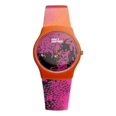 Paul's Boutique Ladies' Printed Strap Watch With Logo Dial - Product number 9650822