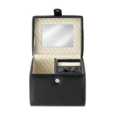 H Samuel Exclusive Square Black Jewellery Box