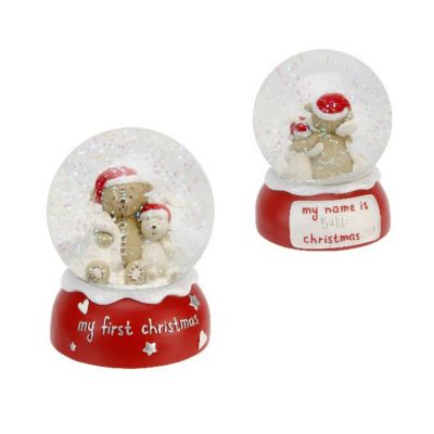 My First Christmas Snow Globe