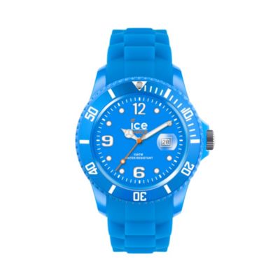 Ice-Watch Neon Blue Men's Silicone Strap Watch - Product number 9659811