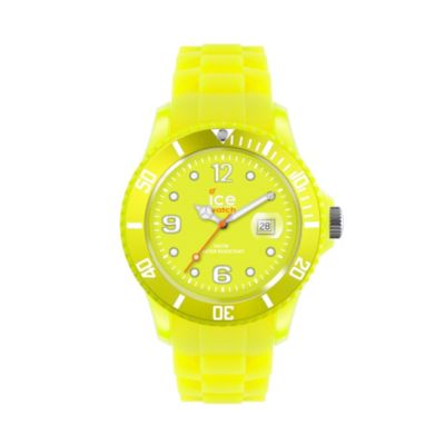 Ice-Watch Neon Yellow Men's Silicone Strap Watch - Product number 9659838