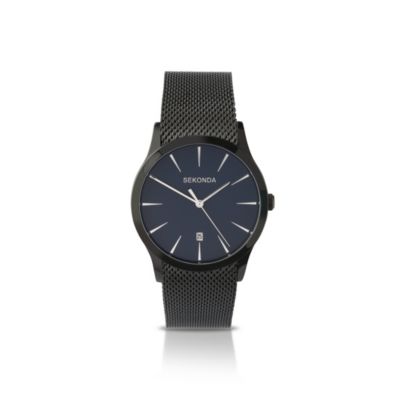 Sekonda Men's Blue Dial Mesh Bracelet Watch - Product number 9660321