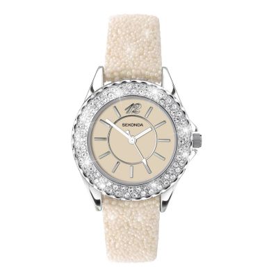 Sekonda Ladies' Stone Set Strap Watch - Product number 9660437