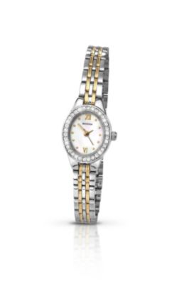 Sekonda Ladies' Two Tone Stone Set Bracelet Watch - Product number 9660496