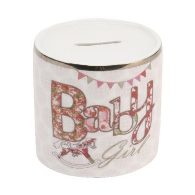 Baby Girl Money Box