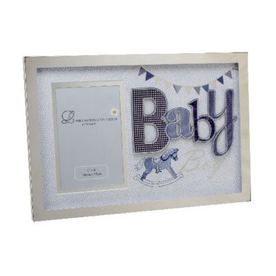 Laura Darrington Baby Boy Frame 4`x6`