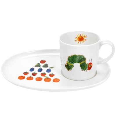 very hungry caterpillar The Very Hungry Caterpillar Mug and Snack Plate