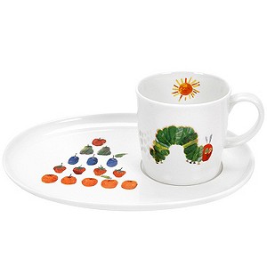 H Samuel The Very Hungry Caterpillar Mug and Snack Plate